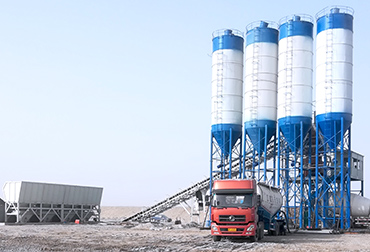 MHZS免基礎(chǔ)混凝土攪拌站(圖1) 新疆120免基礎(chǔ)攪拌站